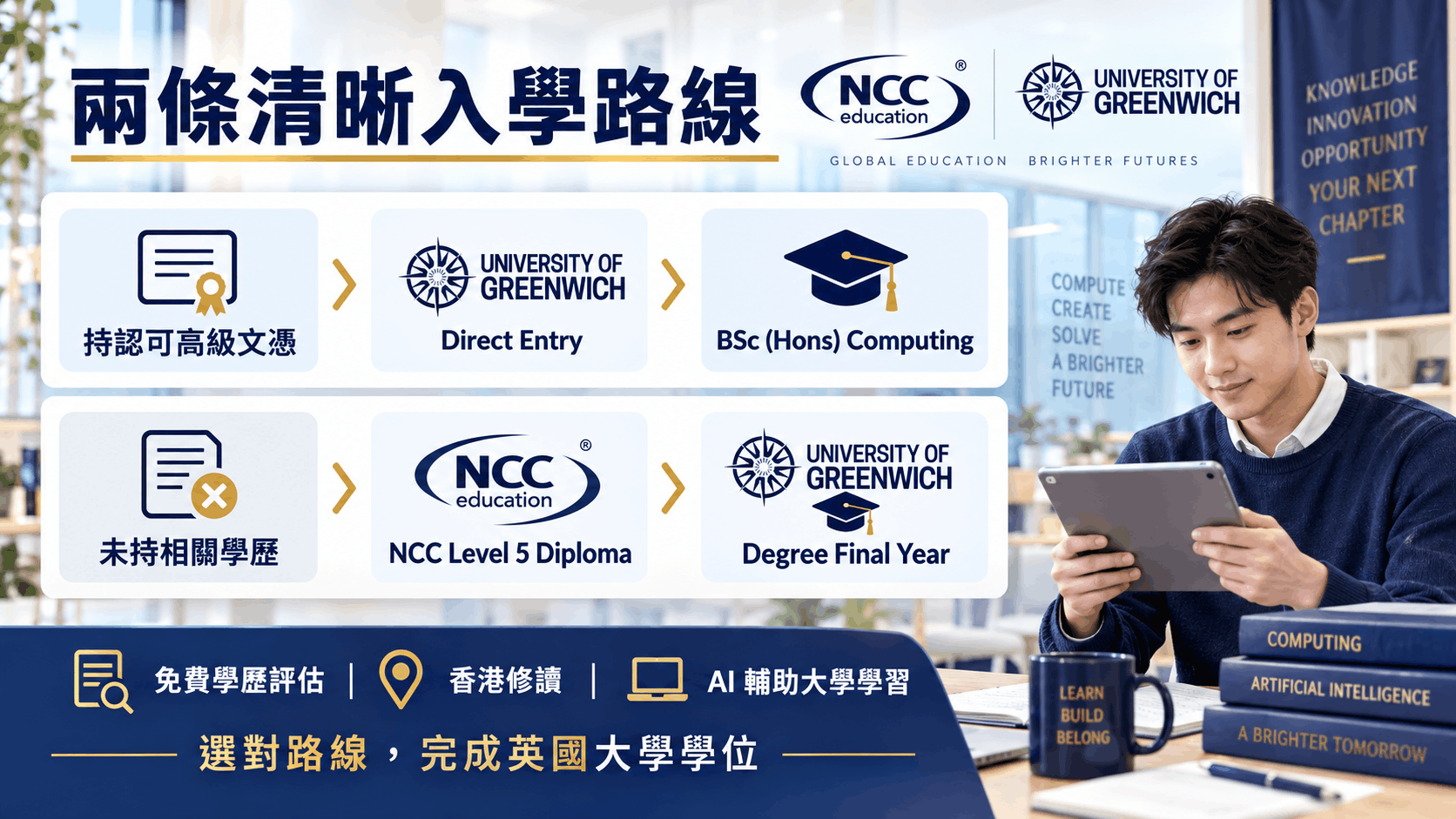 University of Greenwich BSc Honours Computing Top-Up
