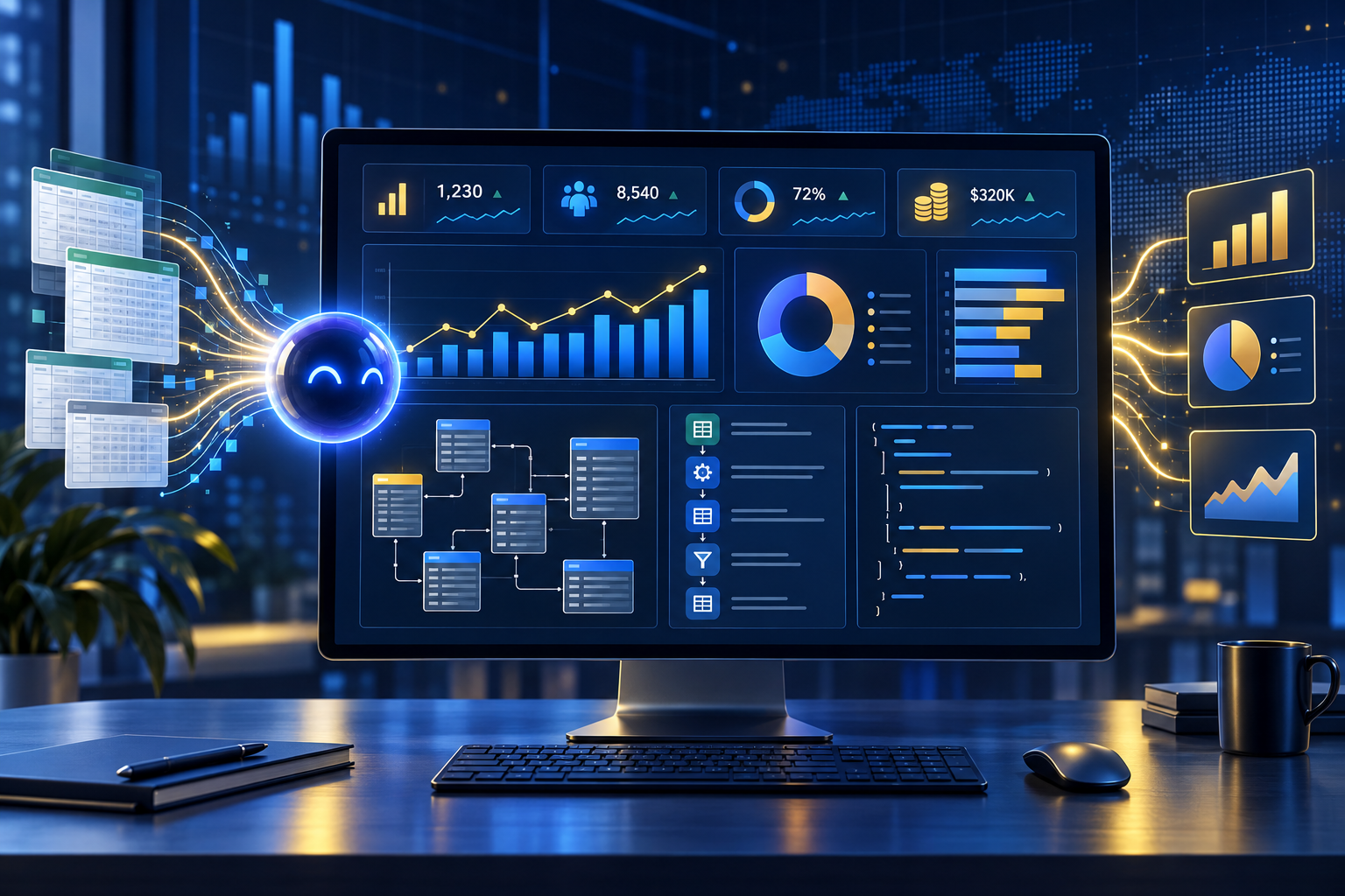 AI Power BI 數據分析證書課程 課程試看封面