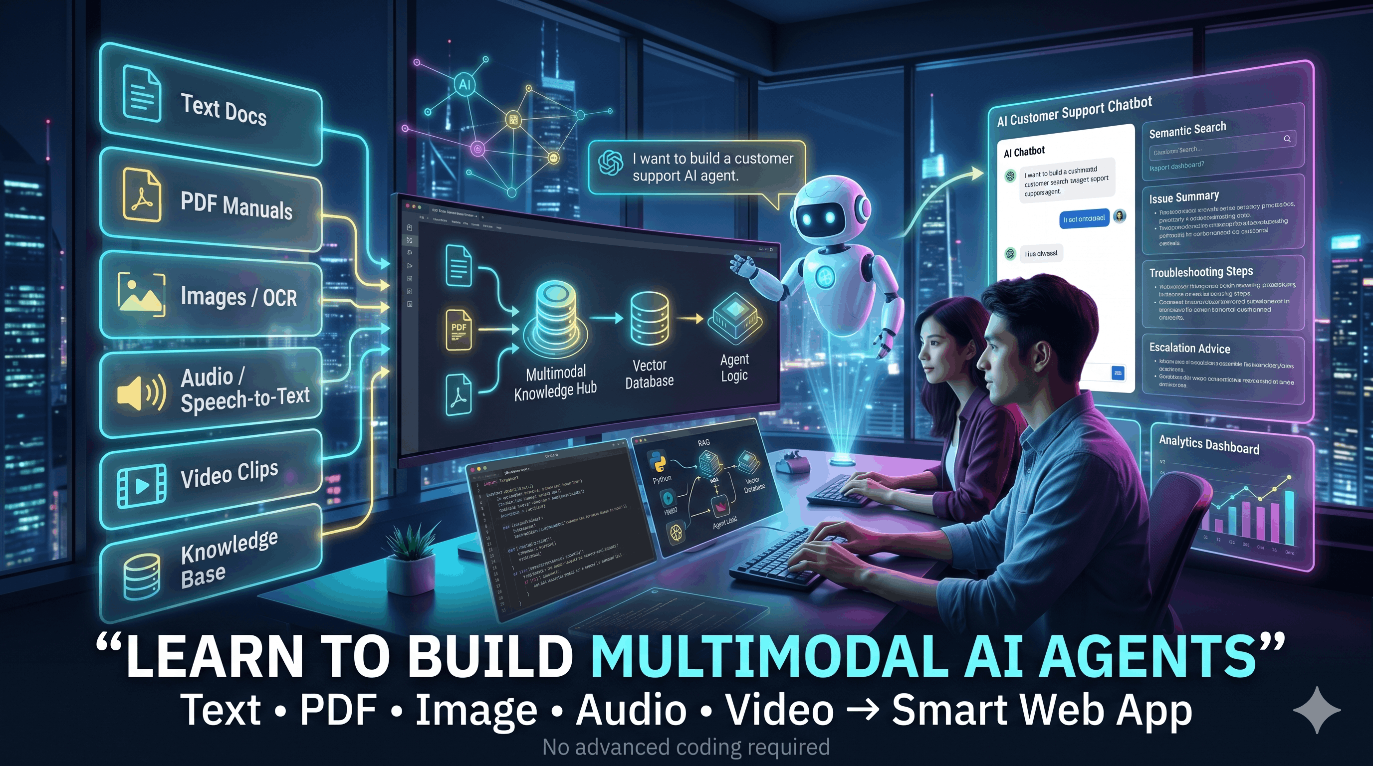 AI Vibe Coding for MultiModal Agent Development Banner