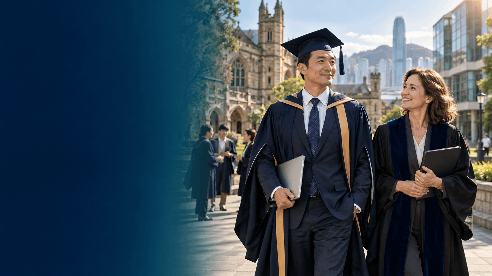 在職人士透過NCC升學路線取得英國大學學位，為升職及轉職提升競爭力