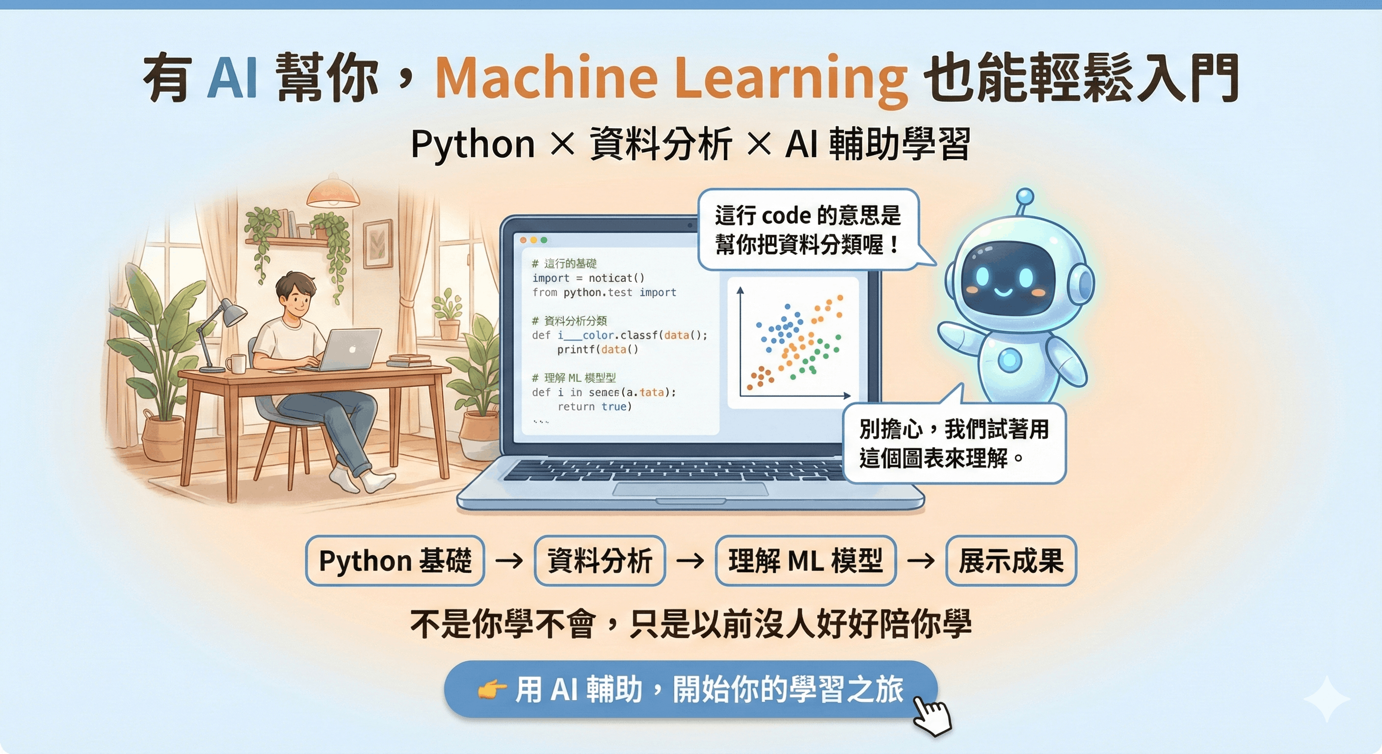 AI-powered data learning