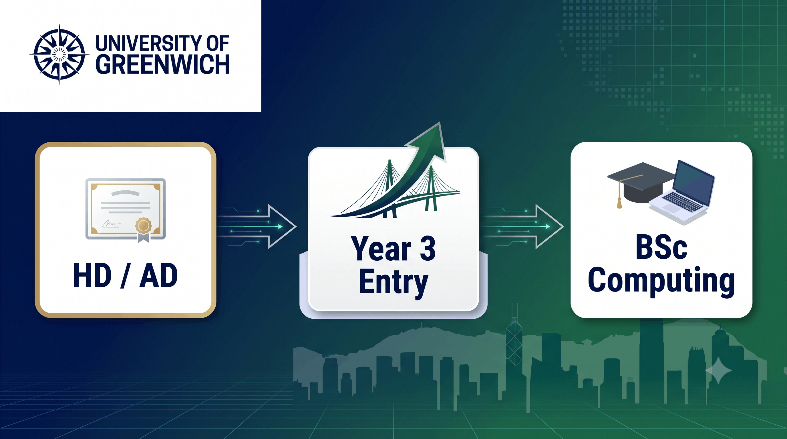 HD AD Diploma pathway to Year 3 entry